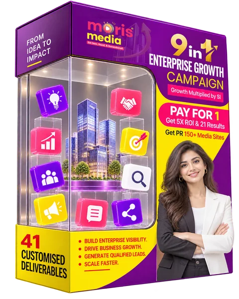 9 IN 1 Enterprise Growth Campaign box with 41 customised deliverables