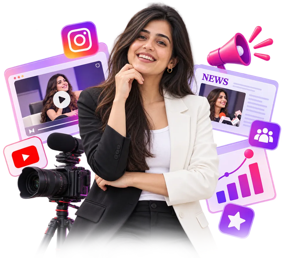 Public Figures Brand Path visual: Public Image Development Process