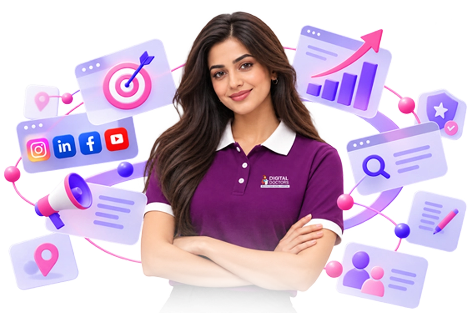 Small Business Growth Campaign visual: 9 Core Services Powering Small Business Growth